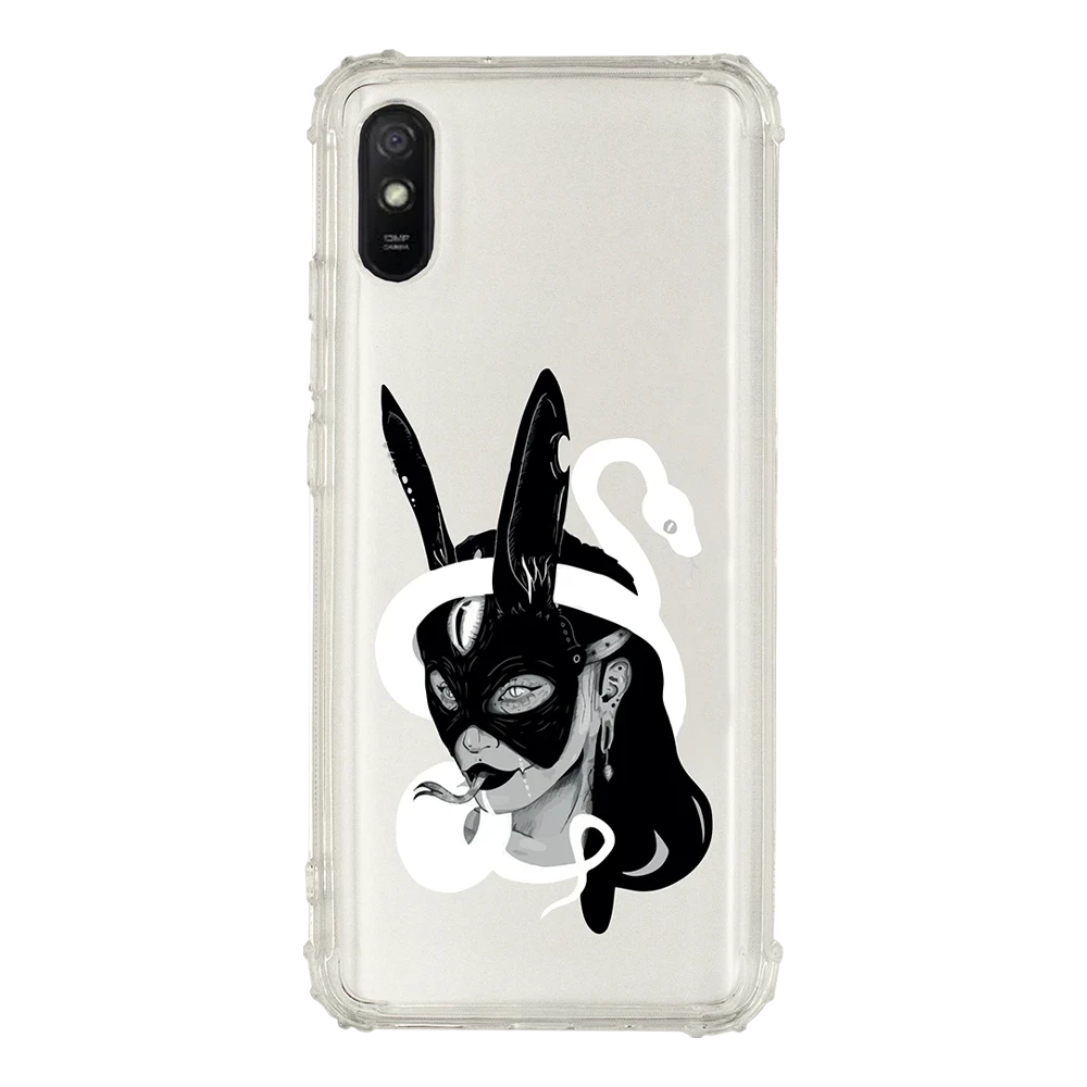 Bunny - Xiaomi Redmi 9A - Ütésálló átlátszó tok