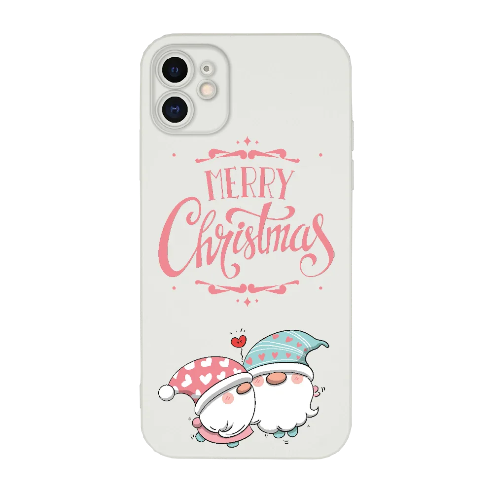 Merry Christmas - IPhone 11 - TPU Shock fehér tok