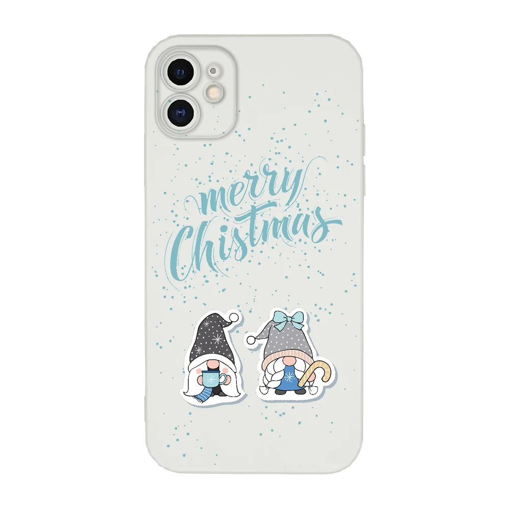 Merry Christmas 2 - IPhone 11 - TPU Shock fehér tok