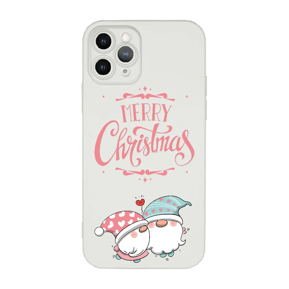 Merry Christmas - IPhone 11 Pro - TPU Shock fehér tok