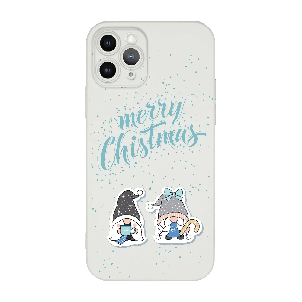 Merry Christmas 2 - IPhone 11 Pro - TPU Shock fehér tok