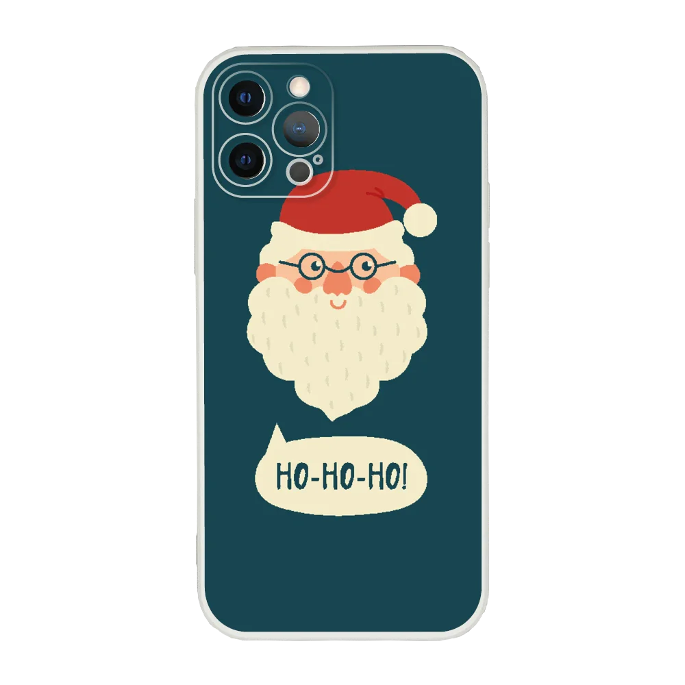 Ho-Ho-Ho - IPhone 12 - TPU Shock fehér tok