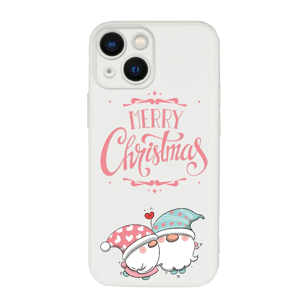 Merry Christmas - IPhone 13 - TPU Shock fehér tok