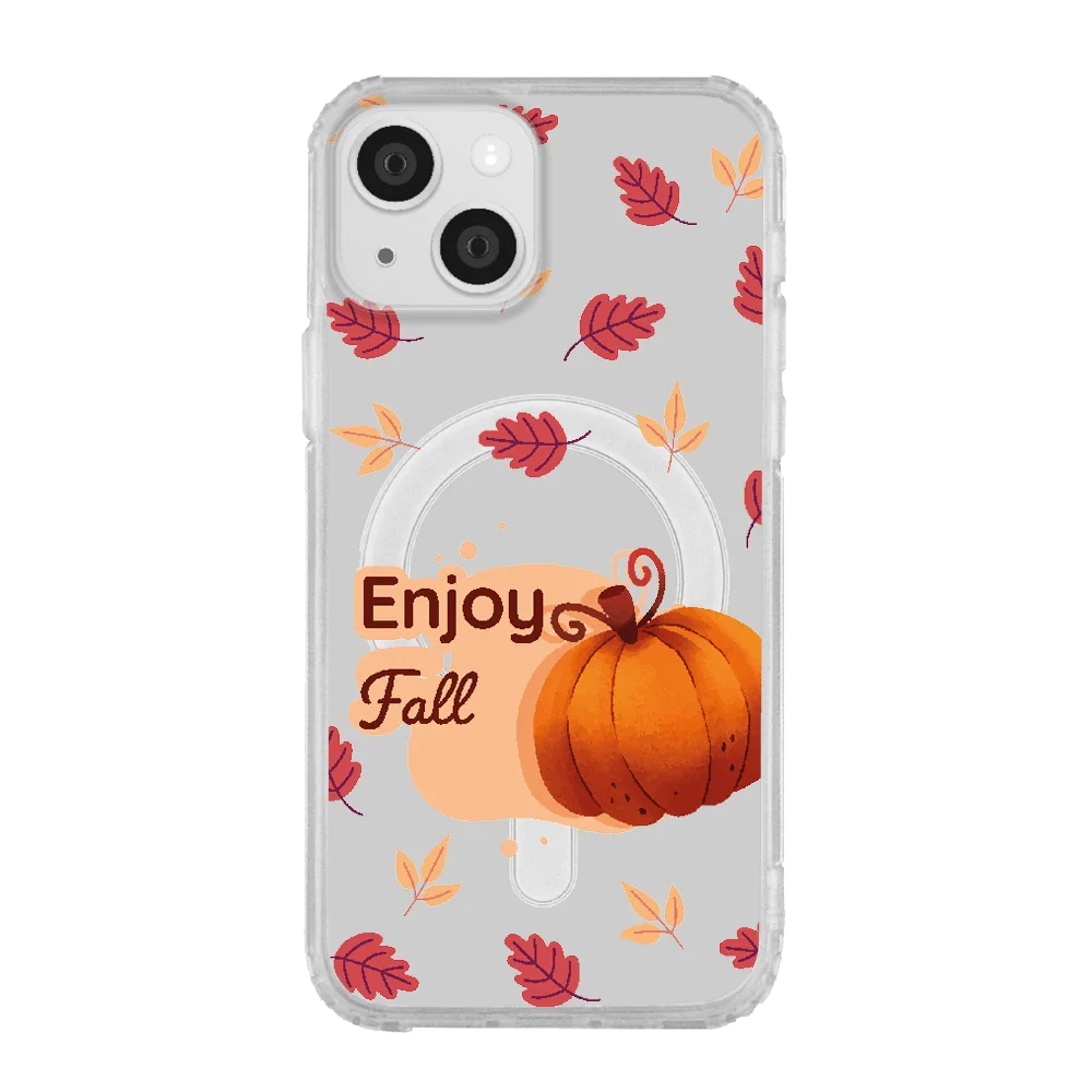 Enjoy Fall - IPhone 14 - MagSafe ütésálló átlátszó tok