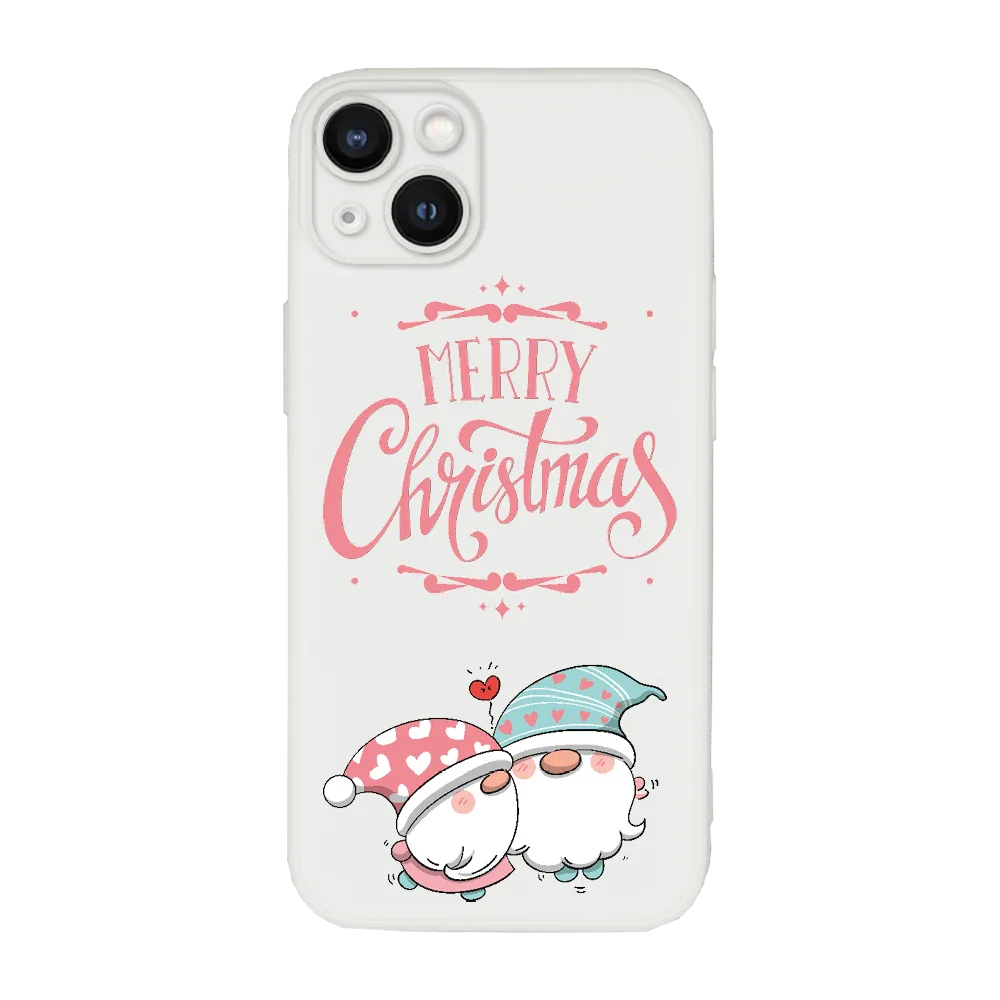 Merry Christmas - IPhone 14 Plus - TPU Shock fehér tok