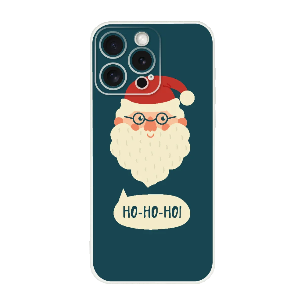 Ho-Ho-Ho - IPhone 15 Pro - TPU Shock fehér tok