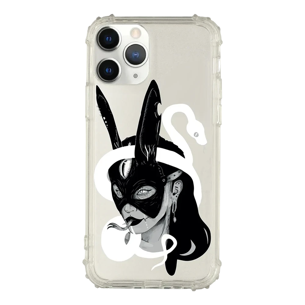 Bunny - IPhone 11 Pro - Ütésálló átlátszó tok